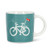 Abbott Collection 27-WT Bike Graphic Bicycle Mug