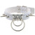 eYLun Women Girls Leather Choker Collar Necklace Vintage Gothic Punk Rock O-Ring Rivet Necklace