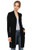 CIELO Womens Long Sleeve Sweater Duster Cardigan  Black  Small