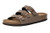 CUSHIONAIRE Womens Lela Cork Footbed Sandal with -Comfort  Brown 11