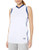 Intensity Womens Low Post Flatback Mesh Fitted Basketball Jersey  White-Royal  X-Large