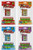 Worlds Smallest Teenage Mutant Ninja Turtles -Bundle of 4-