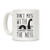 LookHUMAN Dont Mess With The Ness White 11 Ounce Ceramic Coffee Mug