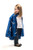 Little Adventures Royal Blue Wizard Costume Cape Age 3-