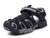 BMCiTYBM Boys Girls Sport Sandals Closed Toe Water Hiking Beach Outdoor Shoes -Toddler-Little Kids- Black