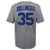 Outerstuff MLB Youth 8-20 Team Color Alternate Primary Logo Name and Number Player T-Shirt -18-20  Cody Bellinger Los Angeles Dodgers Gray Alternate-