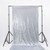 Zdada Silver Sequin Backdrop Curtain - 8FTX8FT Glitter Photo Sequin Backdrop for Wedding Party