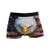 ZZKKO Hawk American Flag Mens Boxer Briefs Underwear Breathable Stretch Boxer Trunk with Pouch S