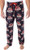 Bioworld Jurassic Park Mens Allover Pattern Sleep Lounge Pajama Pants -Large-