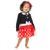 Disney Minnie Mouse Baby Girls Costume Bodysuit and Headband Dress Set 0-3 Months