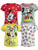 Disney Minnie Mouse Baby Girls 4 Pack Short Sleeve T-Shirts 24 Months