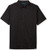 Perry Ellis Mens Big and Tall Big Dobby Dot Short Sleeve Button-Down Shirt  Black  3X Large Tall