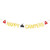Belrew Happy Campers Banner for Retirement and Birthday Party Decor  Garden House Camping Decorations  Camper Yard Flags-Gold Glitter