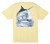 Guy Harvey Mens Marlin Boat T-Shirt  Yellow  S