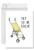 Funny Jumbo Baby Shower Card With Envelope 8-5 x 11 inch  Funny Greeting Card  They See Me Rollin