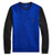 Polo Ralph Lauren Mens Waffle Knit Crew Neck Shirt -Medium  Royal-Black-