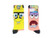 Nickelodeon Spongebob Squarepants and Patrick Star Socks  2 Pairs  Size 6-12