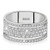Brishow S925 Engagement Rings Silver Ring Promise Eternity Wedding Bands Bridal Ring Set For Women and Girls Anniversary Cubic Zirconia CZ Ring US Cod