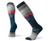 Smartwool PhD Ski Medium Alpenglow Pattern Ash LG -Mens Shoe 9-11-5-