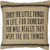 Primitives by Kathy Vintage Flour Sack Style Enjoy The Little Things Throw Pillow, 15-Inch Square