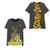 Scooby Doo Mens Throwback Shirt  Shaggy  Velma Tee - Throwback Classic T-Shirt -Charcoal Heather  X-Large-