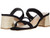 Steve Madden Donna Heeled Sandal Black Suede 11 M