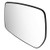 DNA Motoring OEM-MG-0428 963669KK0B OE Style Driver-Left Heated Mirror Glass