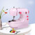 Portable Electric Sewing Machine with Foot Pedal and Double Thread  Mini Lightweight Household Sewing Machine for Professionals and Beginners  2 Speed Portable Electric Sewing Machine with Foot Pedal and Double Thread  Mini Lightweight Household Sewing Machine for Professionals and Beginners  2 Speed