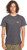 Quiksilver Mens INTO The Past TEE  Charcoal Heather  S