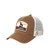 Zephyr NCAA Connecticut Huskies Mens Tempe Trucker Hat  Coffee-Off White  Adjustable