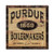 NCAA Legacy Purdue Boilermakers Wood Plank Square 17x17  One Size  Wood