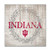 NCAA Legacy Indiana Hoosiers Canvas Wall Art 14x14  One Size  Custom