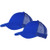 Marky G Apparel 6-Panel Structured Trucker Cap -2 Pack-  Royal  OS