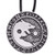 HAQUIL Wolf Necklace - Metal Alloy  Viking Runes Wolf Skoll Swallowing Sun Pendant - PU Leather Cord  19-7 HAQUIL Wolf Necklace - Metal Alloy  Viking Runes Wolf Skoll Swallowing Sun Pendant - PU Leather Cord  19-7