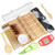 Mukum 24Pcs Sushi Making Kit Bamboo Sushi Mat Sushi Maker  Sushi Roller  Chopsticks  Paddle  Spreader  Beginner Sushi Kit
