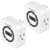Kasonic Digital Timer Outlet 2 Pack  7 Days Heavy Duty Programmable Light Timer Indoor Use ETL Listed with 2 AC Plug Capacity for Electrical Outlets