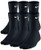 NIKE Dri-Fit Classic Cushioned Crew Socks -Large  Black-White-White-