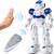 Playsheek Robots for Kids Rechargeable Programmable RC Robot Toys with Infrared Controller  Hand Gesture Sensing Robot Dancing Walking Singing Birthda