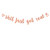 Rose Gold Shit Just Got Real Banner Hanging Garland -Perfect Decoration for Bridal Shower  Engagement  Bachelorette  Wedding Party