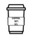 Coffee- Set- Go- NOK Decal Vinyl Sticker -Cars Trucks Vans Walls Laptop-Black-5-5 x 3-25 in-NOK512