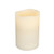 Gerson 6" Large Beige Bisque LED Lighted Battery Operated Flameless Wax Vanilla Scented Pillar Candle