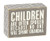 Primitives by Kathy Gray Box Sign, 4-Inch 3-Inch, Spank Grandma