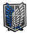 Attack on Titan Patch - Attack on Titan PVC Patch - Attack on Titan Rubber Patch