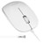 Macally Wired Type C Mouse for Mac and Windows - Compact Ambidextrous Design with Soft Click Buttons - USB C Mouse with 1200 DPI Sensor and 5ft Cable