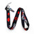 Naruto Akatsuki Lanyard Keychain ID Card Badge Holder -Uchiha Itachi-