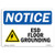 OSHA Notice Signs - ESD Floor Grounding Sign with Symbol - Extremely Durable Made in The USA Signs or Heavy Duty Vinyl Label Decal - Protect Your Cons