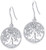Tree-of-Life-Dangle-Earrings for Women  S925 Sterling Silver Fashion Drop Hook Jewelry Gift
