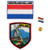 A-ONE 3 PCS Pack- The Netherlands Windmill Embroidery Patch - Holland Flag Iron-on Patch - Netherlands Flag Pinbadges  Holland Shield Patch  Metal Lap