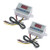 Kesell 2Pcs Digital Temperature Controller 12V-24V Temperature Probe Sensor Microcomputer Digital Display Controller