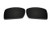 Black Polarized Replacement Lenses for Oakley Gascan Sunglasses